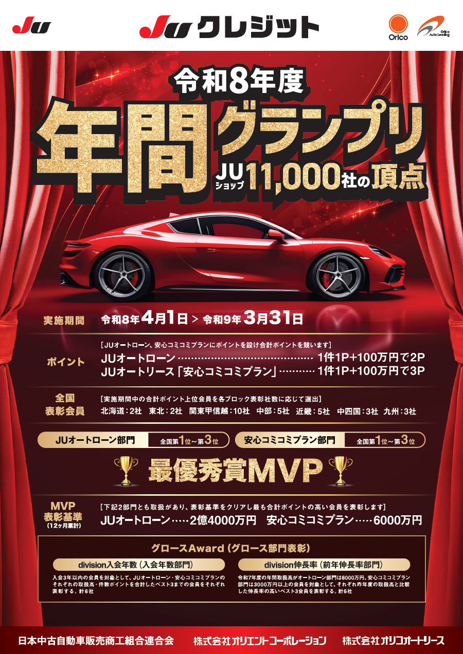 令和8年度ＪＵクレジット年間グランプリ